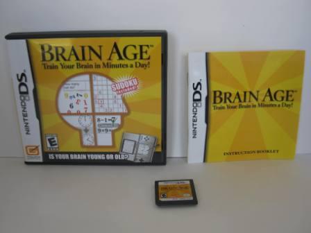Brain Age: Train Your Brain in Minutes (CIB) - Nintendo DS Game